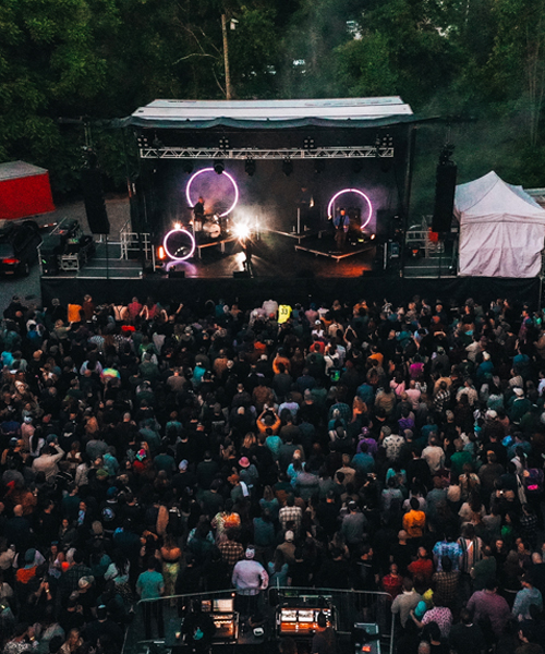 forestry camp music venue