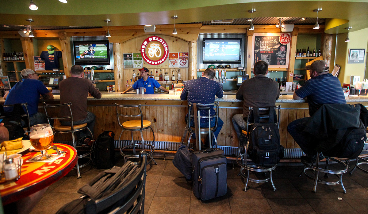 new belgium brewing denver international airport