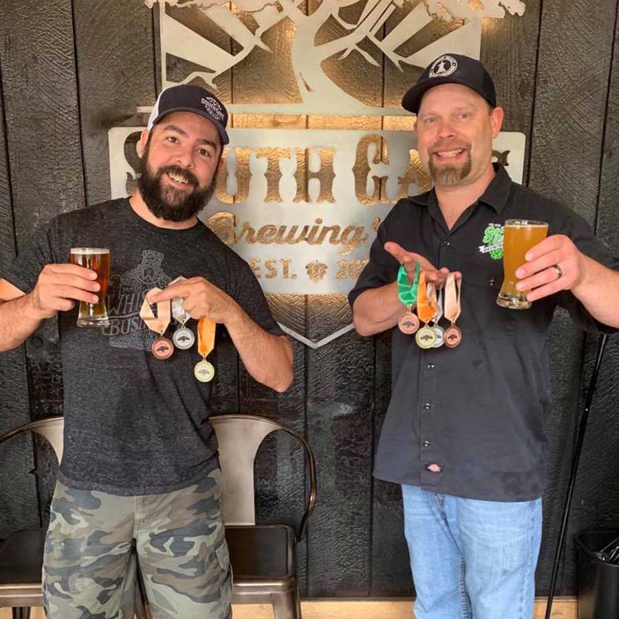 south gate brewing co medals